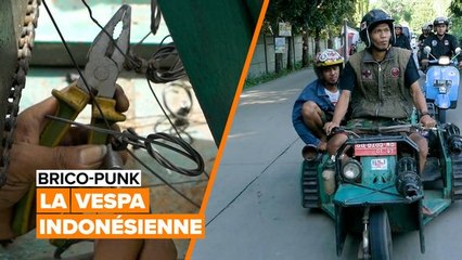 Bricoleurs de l'extrême : la Vespa de Jakarta
