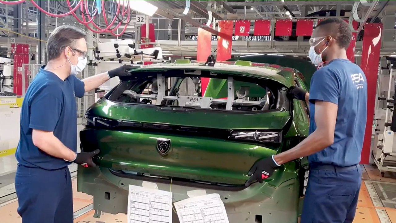 Nouvelle Peugeot 308 #MadeInMulhouse