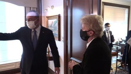 Dışişleri Bakanı Çavuşoğlu, BM Temsilcisi Lute'yi kabul etti