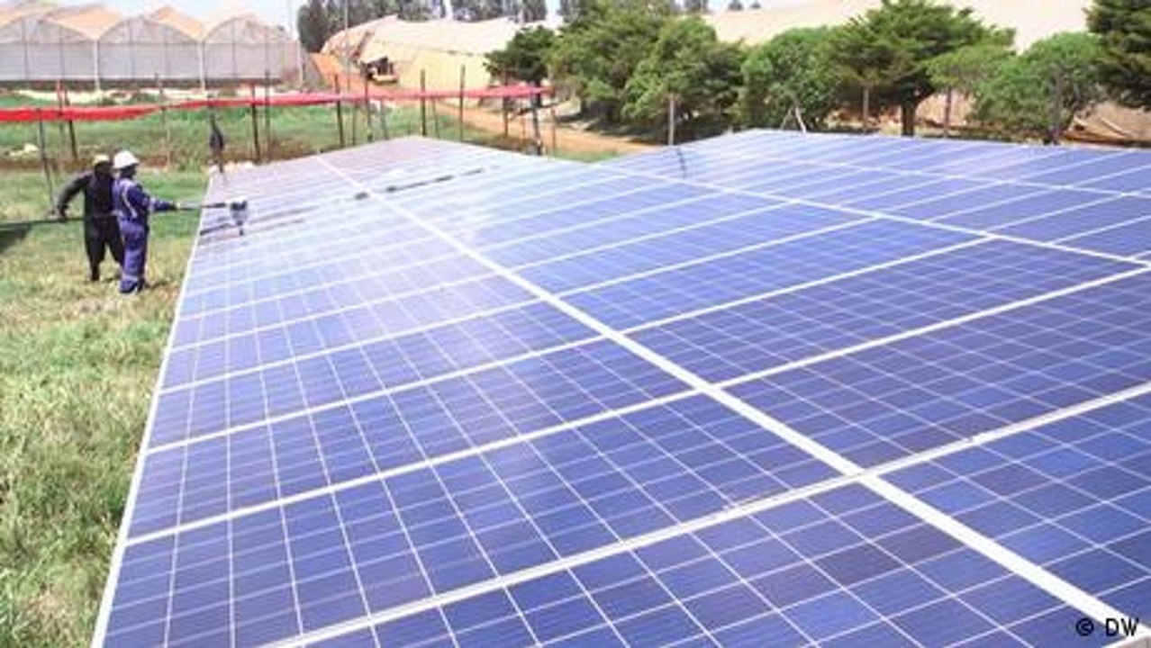 Kenia: Solarstrom für Blumen