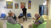 Reportage - Une exposition au centre de gérontologie du CHU de Grenoble
