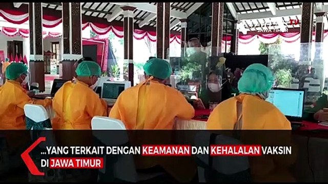 MUI Jatim Pastikan Vaksin Astrazeneca Halal dan Suci