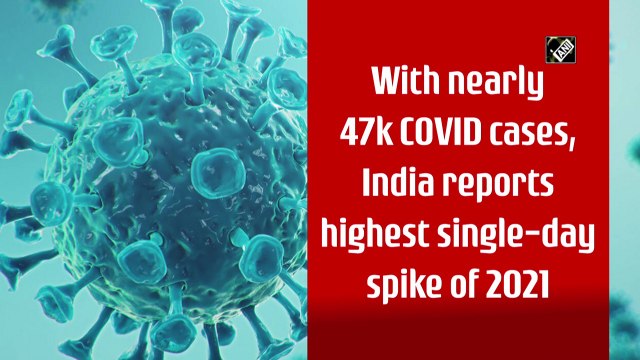 With nearly 47k Covid-19 cases, India reports highest single-day spike of 2021