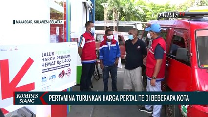 Pertamina Turunkan Harga Pertalite di Beberapa Kota, Ini Detailnya