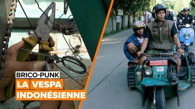 Bricoleurs de l'extrême : la Vespa de Jakarta