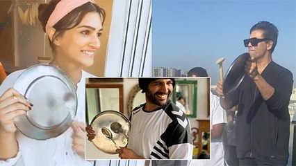 1 Year Throwback: When Bollywood Celebs Banged Thali On Janta Curfew