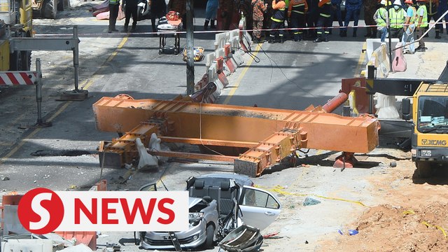 Authorities say six victims of crane collapse at SUKE construction site