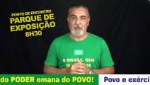 Apoiadores de Bolsonaro fazem carreata nesta quarta-feira em Umuarama