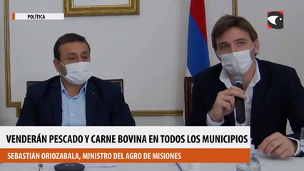 Venderán pescado y carne bovina en todos los municipios