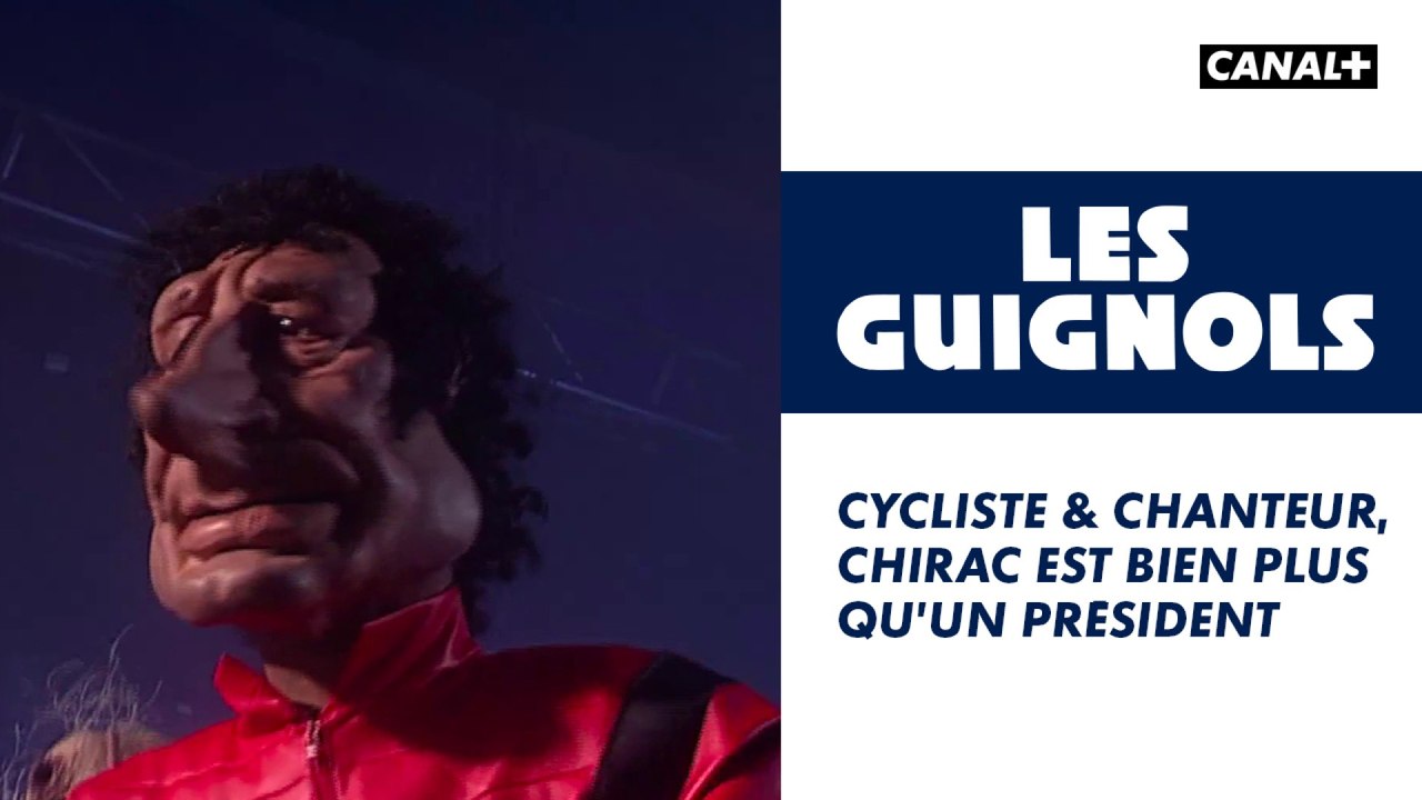 Cycliste & chanteur, Chirac est bien plus qu'un président - Les Guignols - CANAL+