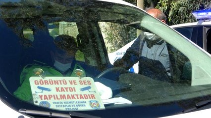 Drone destekli uygulamada sürücülere ceza yağdı