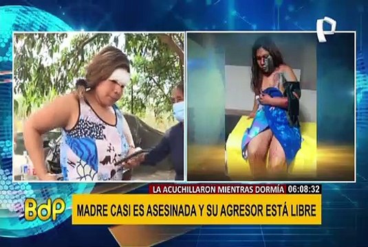 Intento de feminicidio: mujer es acribillada 14 veces por su pareja