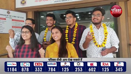 ऑल इंडिया मेरिट में जयपुर के स्टूडेंट्स