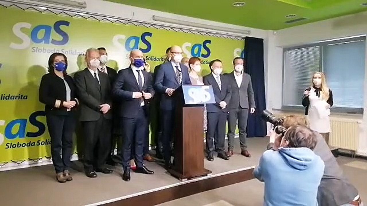ZÁZNAM: TK strany SaS