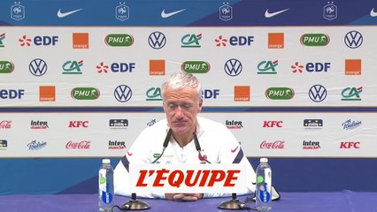 Deschamps : « Je ne vais pas me faire des nœuds au cerveau » - Foort - Bleus
