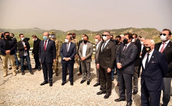 Son dakika haber! - KKTC Cumhurbaşkanı Tatar Geçitköy Barajı'nı ve Devlet Su İşleri İdaresi Arıtma Tesisi'ni ziyaret etti