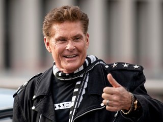 "Ze Network": David Hasselhoff dreht Serie mit Henry Hübchen