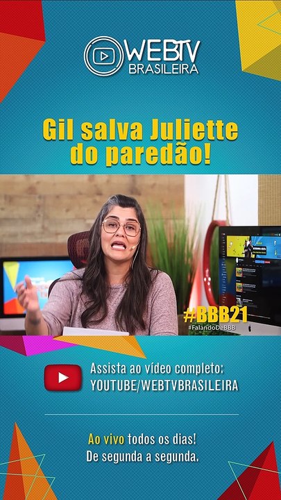 BBB21: GIL SALVA JULIETTE DO PAREDÃO!