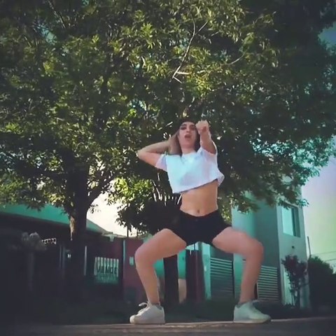 Beautiful girl dance video