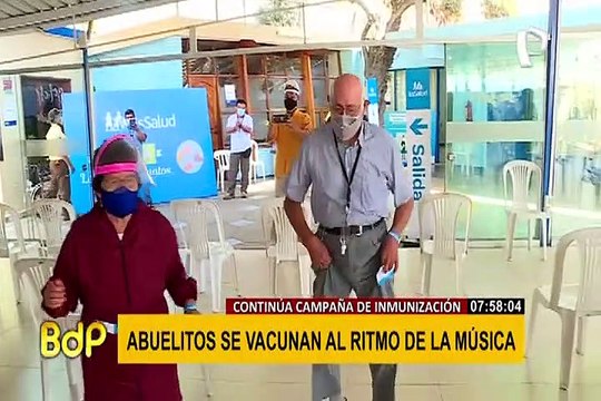 Campaña de inmunización contra la COVID-19: adultos mayores piden no temer a la vacuna