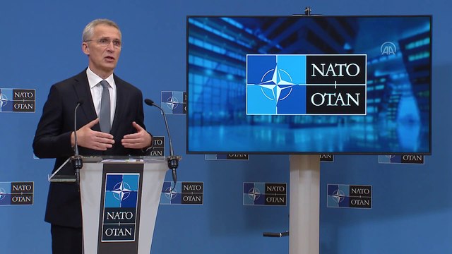 BRÜKSEL - NATO Genel Sekreteri Stoltenberg, NATO Dışişleri Bakanları Toplantısı'ndan önce konuştu