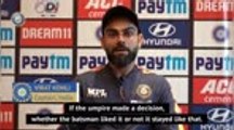 Kohli slams 'confusing' umpire's call