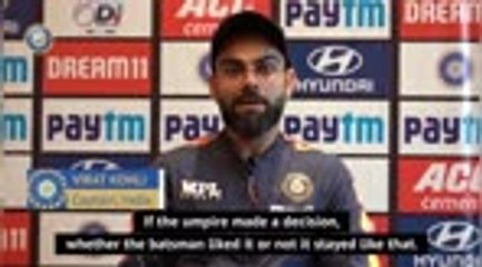 Kohli slams 'confusing' umpire's call