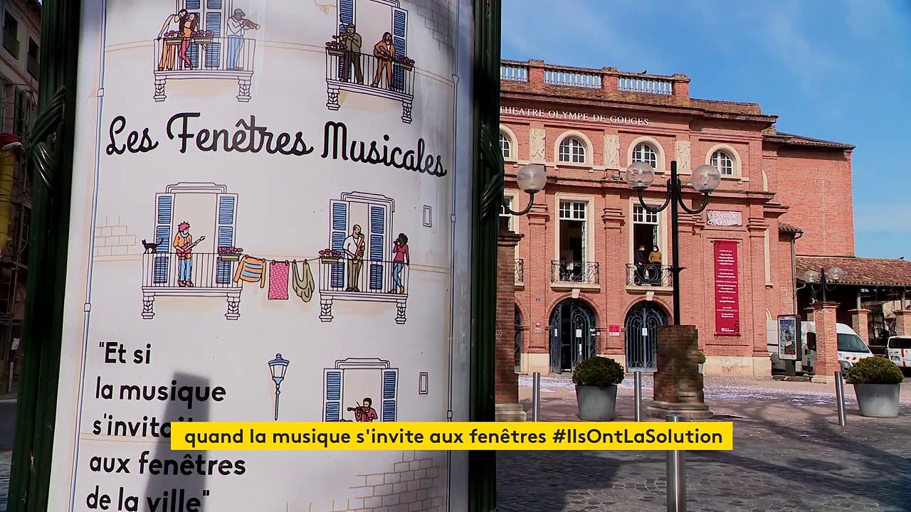 A Montauban, des musiciens célèbrent le printemps avec des concerts depuis leurs fenêtres