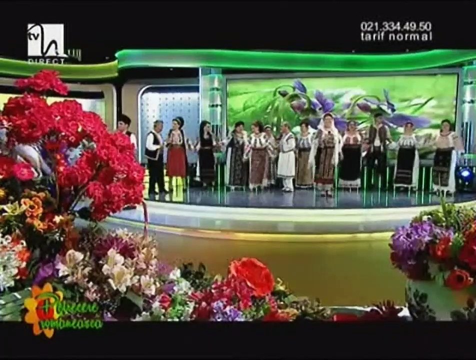 Daniela Barbuceanu - In padure la Stroiesti (Petrecere romaneasca - Tvh - 12.07.2014)
