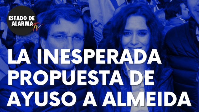 Esta es la inesperada propuesta de Isabel Díaz Ayuso a Martínez-Almeida: “Sería un honor”
