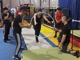 Cirque du Soleil: VOLTA Crew Teach Us Crazy Shape Diving Tricks