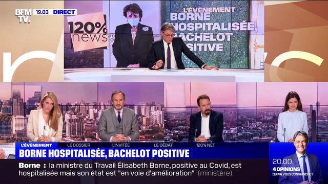 Covid: Élisabeth Borne hospitalisée, Roselyne Bachelot positive - 22/03