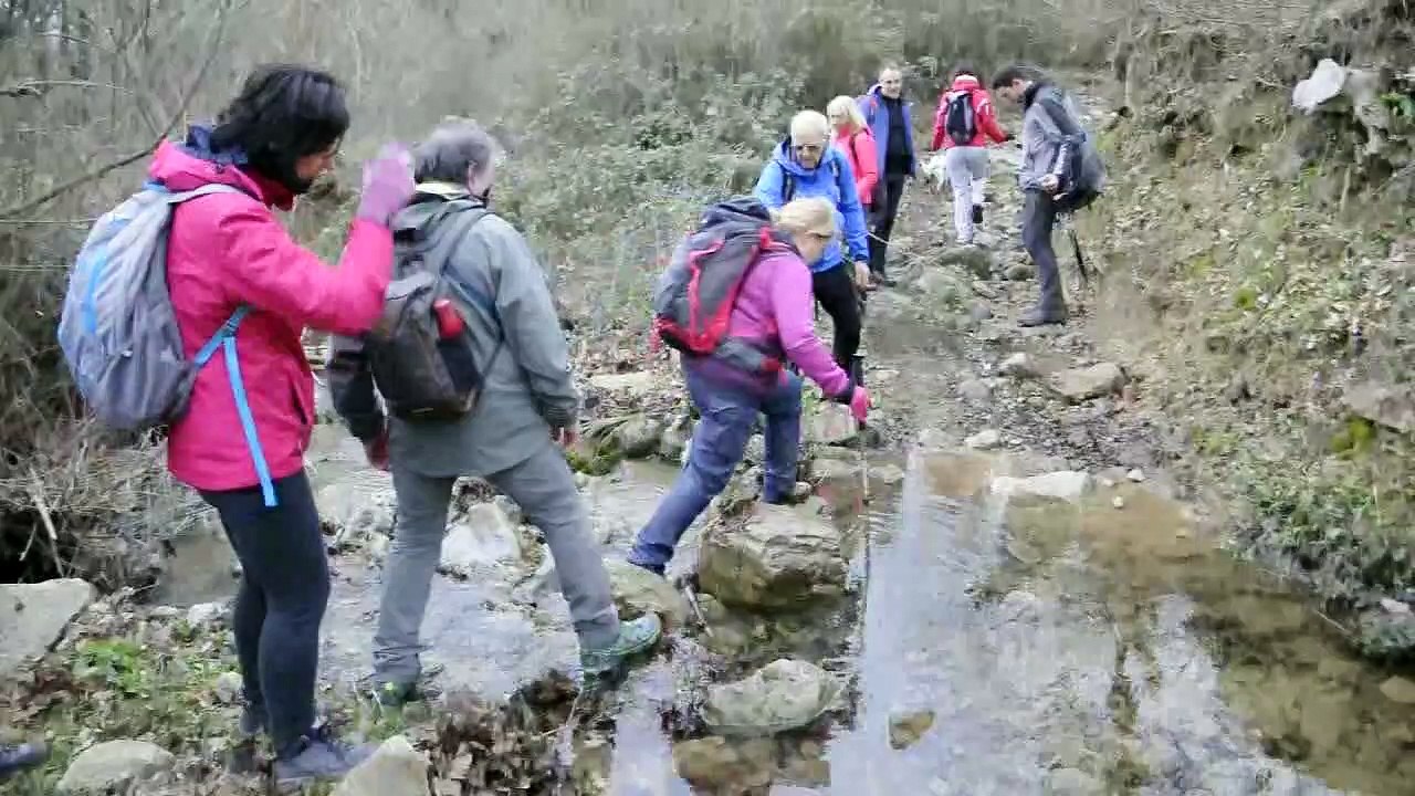 DOM.27-1-19- TRAVERSATA SUL SENTIERO DEI BRIGANTI SUI MONTI DELLA TOLFA PASSANDO PER MONTE LA TOLFACCIA.