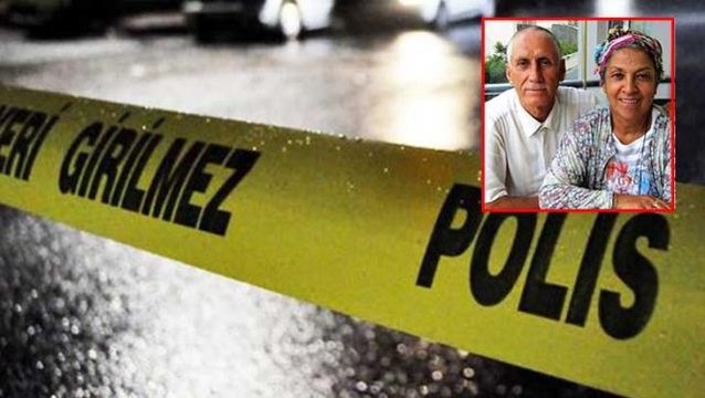 Emekli çift evlerinde başlarından vurulmuş halde bulundu