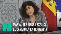 María José Sierra valora el aumento de la incidencia acumulada