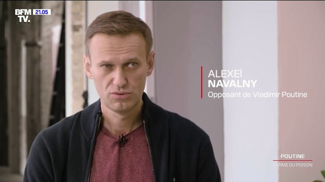 Je vois un steward et je lui dis: 'on m'a empoisonné, je vais mourir' : l'opposant russe Alexei Navalny témoigne
