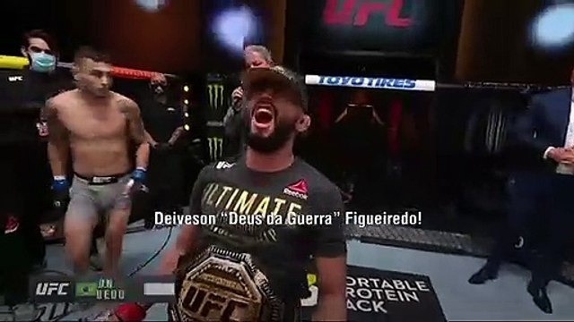 Entrevista pós-luta com Deiveson Figueiredo | UFC 255