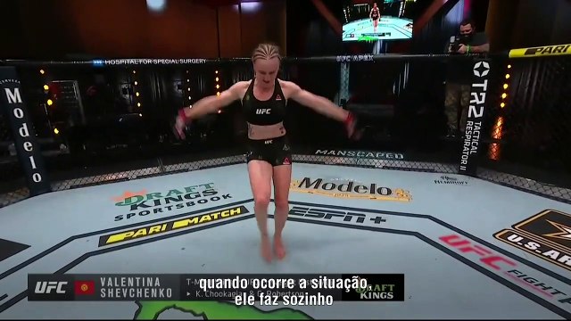Entrevista pós-luta com Valentina Shevchenko | UFC 255