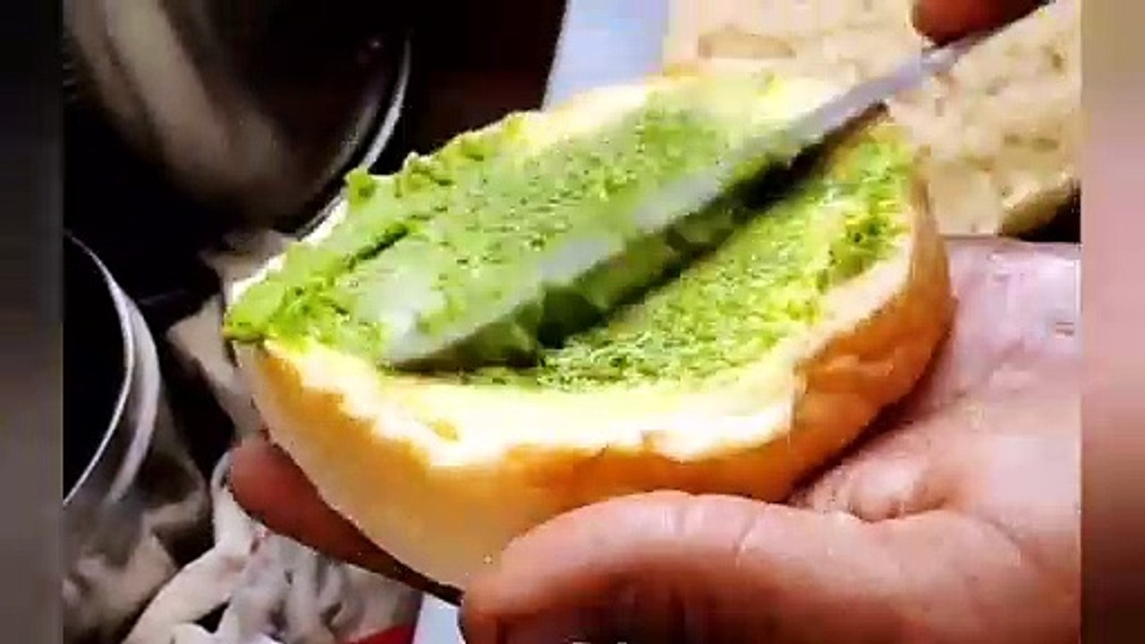 Spicy masala chip's burger King | Open kitchen | indian street food