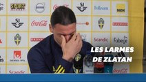 Zlatan Ibrahimovic fond en larmes pour son retour en sélection