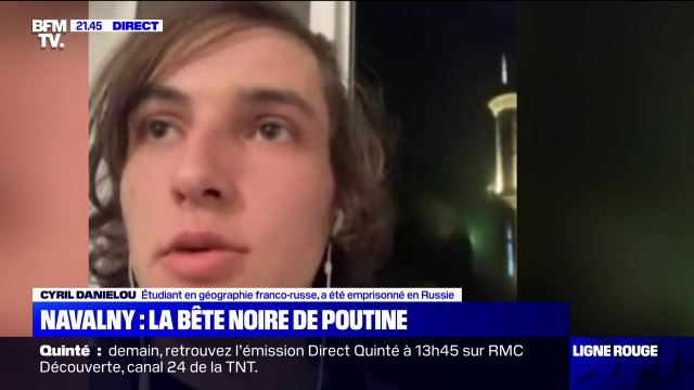 La police n'était pas vraiment préparée à l'arrivée de tant de jeunes manifestants en prison : cet étudiant franco-russe a été emprisonné en Russie, il raconte