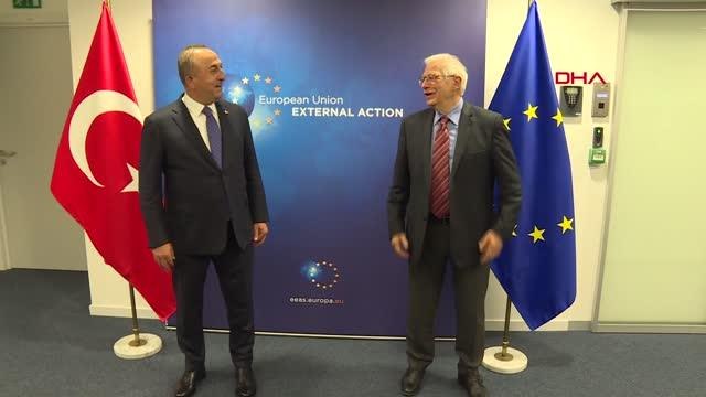 Dışişleri Bakanı Çavuşoğlu, AB Dış İlişkiler ve Güvenlik Politikası Yüksek Temsilcisi Borell ile görüştü