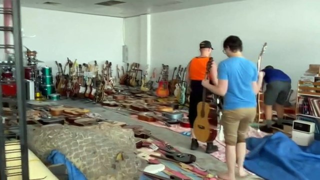 People in Taree on NSW Mid North Coast assess damage