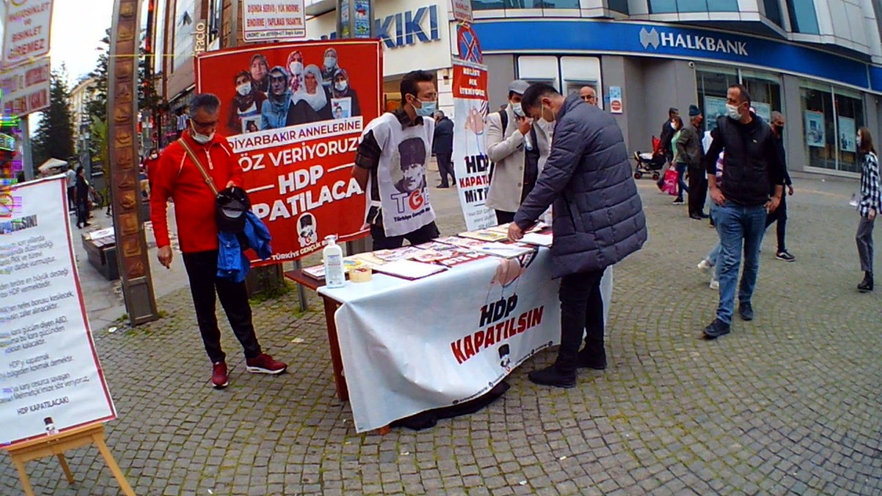 Antalya TGB'den "HDP kapatılsın" imza kampanyası