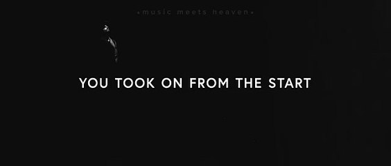 You will never stop fighting for me