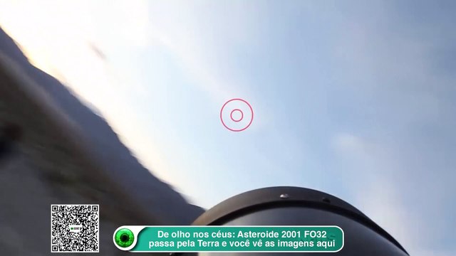 De olho nos céus- Asteroide 2001 FO32 passa pela Terra e você vê as imagens aqui