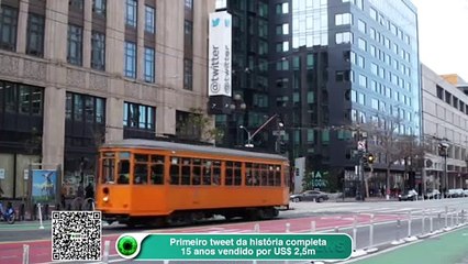 Primeiro tweet da história completa 15 anos vendido por US$ 2,5m