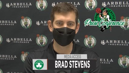Brad Stevens Pregame Interview Celtics vs Grizzlies