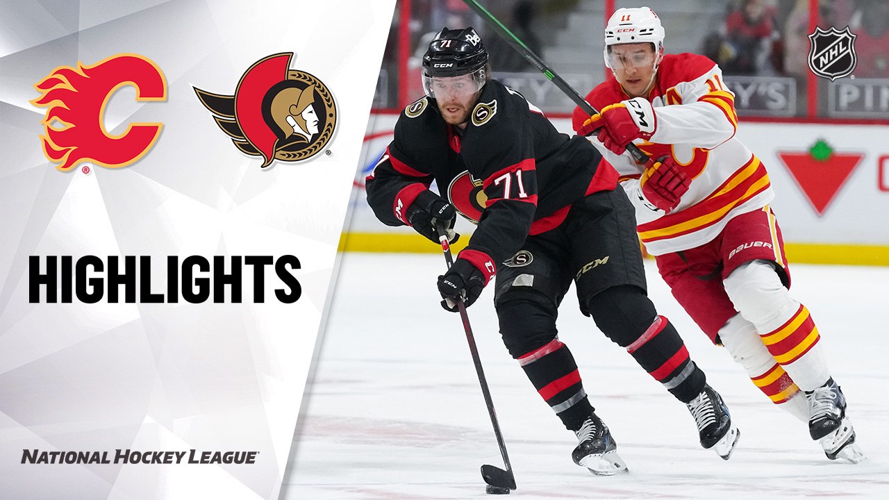 Flames @ Senators 3/22/21 | NHL Highlights