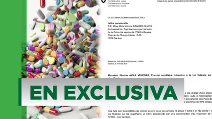 Diplomático colombiano en Suiza habría recibido droga proveniente de Holanda